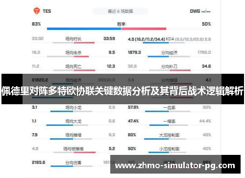 佩德里对阵多特欧协联关键数据分析及其背后战术逻辑解析